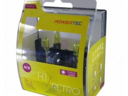 Ampoules Brazoline Powertec H1 jaune vintage