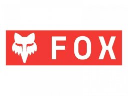 Autocollant Fox Racing Corporate Logo 18cm red