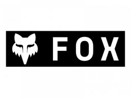 Autocollant Fox Racing Corporate Logo 7,5cm black