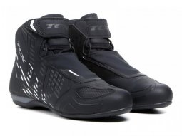 Baskets moto mixte TCX R04D waterproof noir / blanc