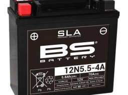 Batterie BS Battery 12N5.5-4A SLA 12V 5,5Ah activÃ©e usine