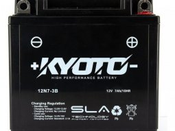Batterie Kyoto 12N7-3B SLA AGM prête à l'emploi