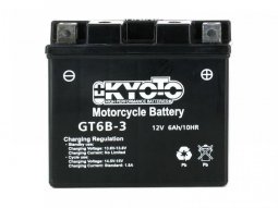 Batterie Kyoto GT6B-3 SLA AGM prête à l'emploi