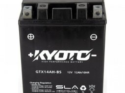 Batterie Kyoto GTX14AH-BS SLA AGM prête à l'emploi