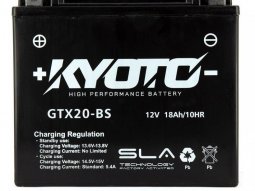Batterie Kyoto GTX20-BS SLA AGM prête à l'emploi