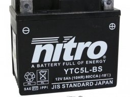 Batterie Nitro 12V 5Ah YTC5L-BS Gel