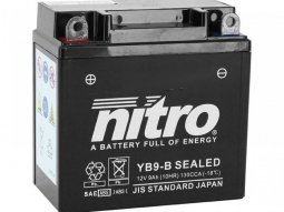Batterie Nitro NB9-B 12V 9Ah prÃªte Ã ...