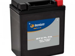 Batterie Tecnium BTX7L 6,3Ah AGM