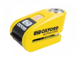 Bloque disque 14mm Oxford Alpha XA14 avec alarme
