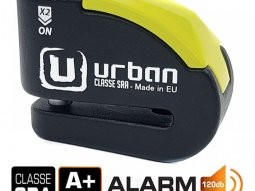 Bloque disque Urban Hi-Tech Alarm SRA Ø10mm noir / jaune