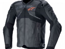 Blouson cuir Alpinestars Atem V5 black