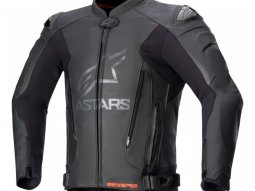 Blouson cuir Alpinestars GP Plus V4 black / black