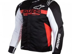 Blouson textile Alpinestars Monza Sport noir / rouge / blanc