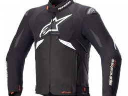 Blouson textile Alpinestars T-GP R V3 Drystar black / white