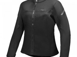 Blouson textile Fresh C Lady noir (grandes tailles)