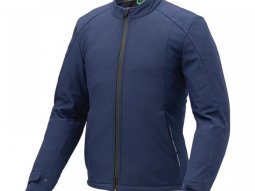 Blouson textile Tucano Urbano Ovetto softshell bleu