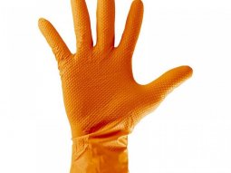 BoÃ®te de 100* gants JBM nitrile orange