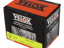 Boîte de 25 câble de Gaz Velox boule 5x7mm brun 12 / 10e 2,25m
