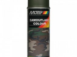 Bombe peinture Camouflage Olive mat RAL 6014 Motip 400 ml M04202
