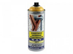 Bombe peinture Jaune safran brillant acrylique RAL 1017 Motip 400 ml M