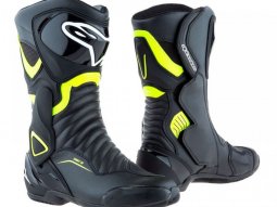 Bottes Alpinestars SMX-6 V2 noir / jaune fluo