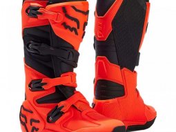 Bottes cross enfant Fox Racing Youth Comp orange fluo