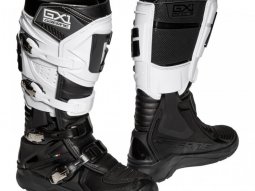 Bottes cross Gaerne GX1 EVO blanc / noir