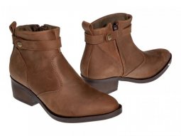 Bottines femme Ixon Hoxton Lady marron