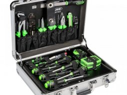 Caisse Ã  outils JBM aluminium 108 piÃ¨ces