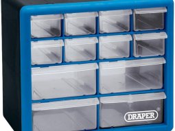 Casier de rangement Draper 12 tiroirs plastique