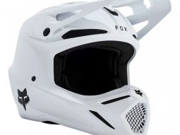 Casque cross Fox Racing V3 Solid matte white