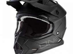 Casque cross O'Neal 2SRS Flat V.23 noir