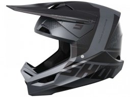 Casque cross Shot Furious Electron black matt