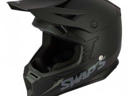 Casque cross Swaps Blur S818 noir mat