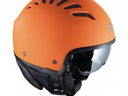 Casque demi-jet Tucano Urbano ELâFresh orange mat