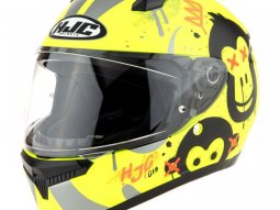 Casque intÃ©gral enfant HJC C10 Geti MC3HSF jaune fluo