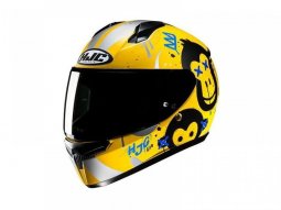 Casque intÃ©gral enfant HJC C10 Geti MC3SF jaune