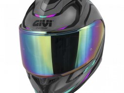 Casque intÃ©gral Givi 50.8 Mach1 titanium / noir / rose mat