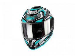 Casque intÃ©gral Givi 50.9 Atomic titane / argent / bleu