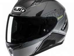 Casque intÃ©gral HJC C10 Inka gris / jaune mat