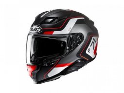 Casque intÃ©gral HJC F71 Arcan MC1SF noir / blanc / rouge mat