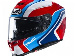 Casque intÃ©gral HJC RPHA 70 Kroon MC21 bleu / blanc / rouge