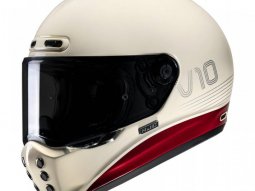 Casque intÃ©gral HJC V10 Tami beige / rouge