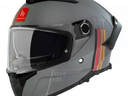 Casque intÃ©gral MT Helmets Thunder 4 SV MIL C2 gris mat