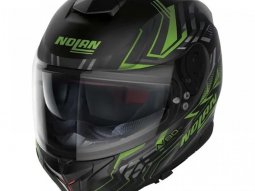 Casque intÃ©gral Nolan N80-8 Turbolence N-Com 080 flat black /...