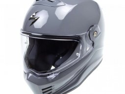 Casque intÃ©gral Scorpion Covert FX Solid gris ciment