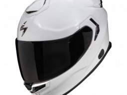 Casque intÃ©gral Scorpion Exo-GT SP Air Solid blanc perle