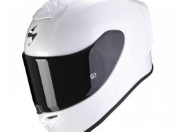 Casque intÃ©gral Scorpion Exo-R1 Evo Air Solid blanc perle