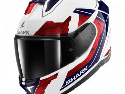 Casque intÃ©gral Shark Skwal i3 Rhad blanc / chrome / rouge