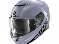 Casque intÃ©gral Shark Spartan 1.2 Blank gris S01